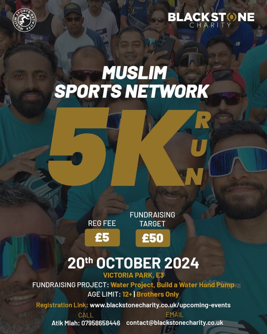 Muslim Charity Run 2024 BlackStone Charity